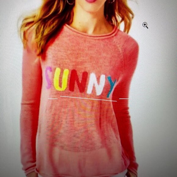 Lilly Pulitzer Resort Top Sweater Yellow Sunny Days Women's Size S Small Rare - Picture 7 of 7